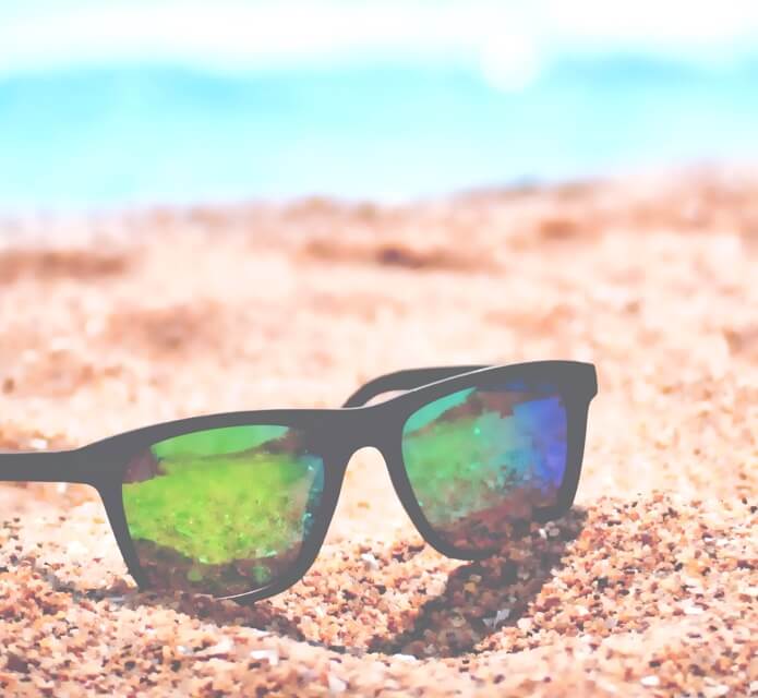 Picture of Sunglasses on the Beach